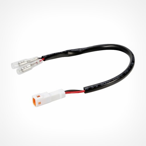 Connettore per luce targa moto