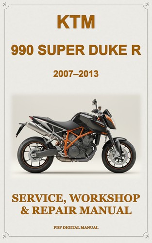 Manuale officina ktm 990 - manuale,