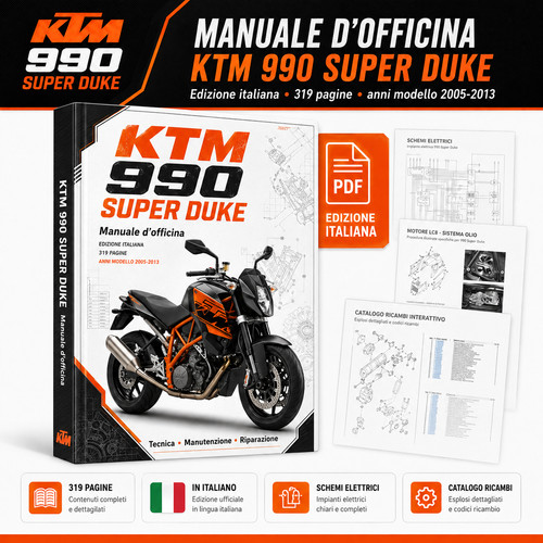 Ktm 990 super duke manuale - ktm,